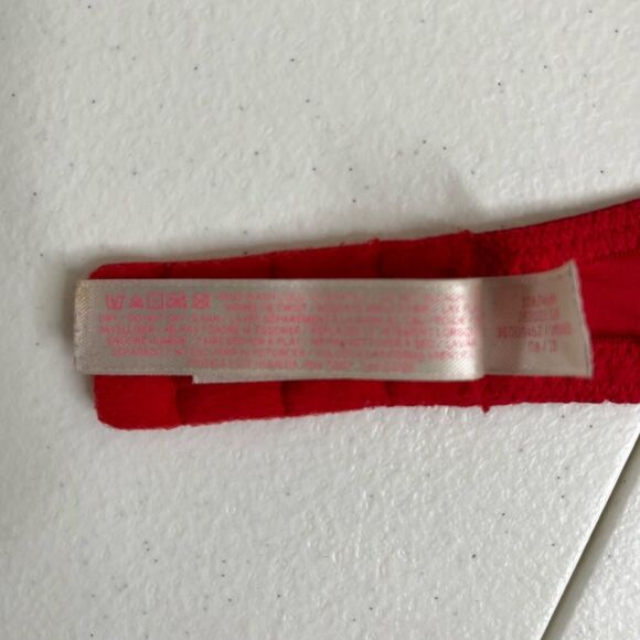 Pink Victorias Secret Red Wear Everywhere Push Up Bra Size 34C Convertible Strap - Picture 13 of 15